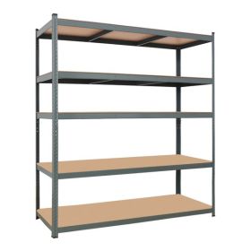 Five Layer Shelf Gray Spray Painted