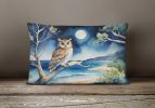 Birds, Birds, Birds Throw Pillow Throw Pillow for Indoor Couch Bed Outdoor Patio Washable, Owl 7532,12Hx16W