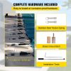 VEVOR Pool Safety Cover, Inground Pool Cover Fit for PP Material, Rectangle Inground Safety Pool Cover Green