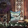 Sanderling Racing the Tide Throw Pillow Machine Washable, Indoor Outdoor Decorative Pillow for Couch, Bed or Patio, 18Hx18W